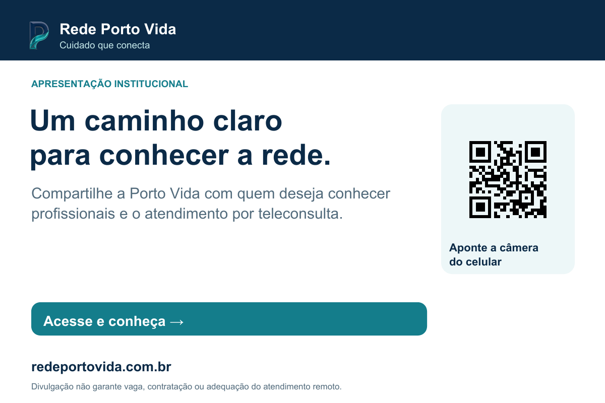 Cartão Porto Vida: Apresentação institucional